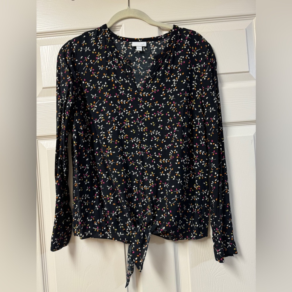 J-jill floraly blouse